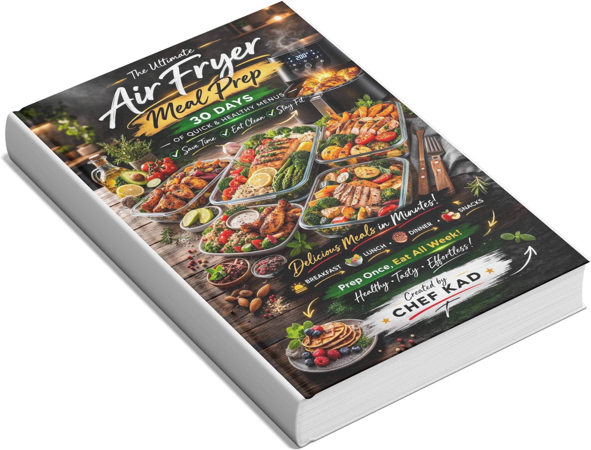 Air Fryer Meal Prep Made Easy 30 Days of Healthy Meals