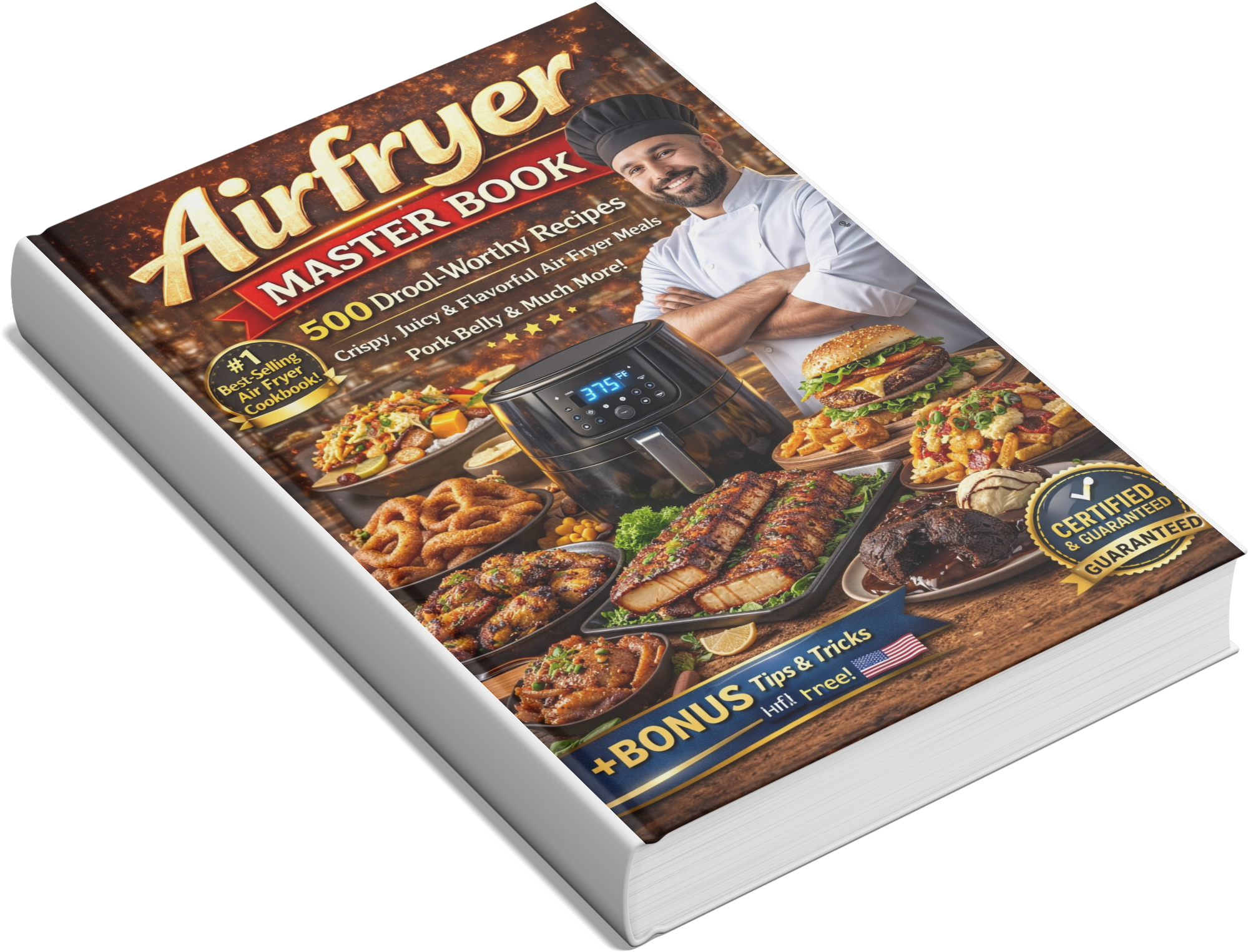 Airfryer Master BOOK 500 Drool worthy Recipes