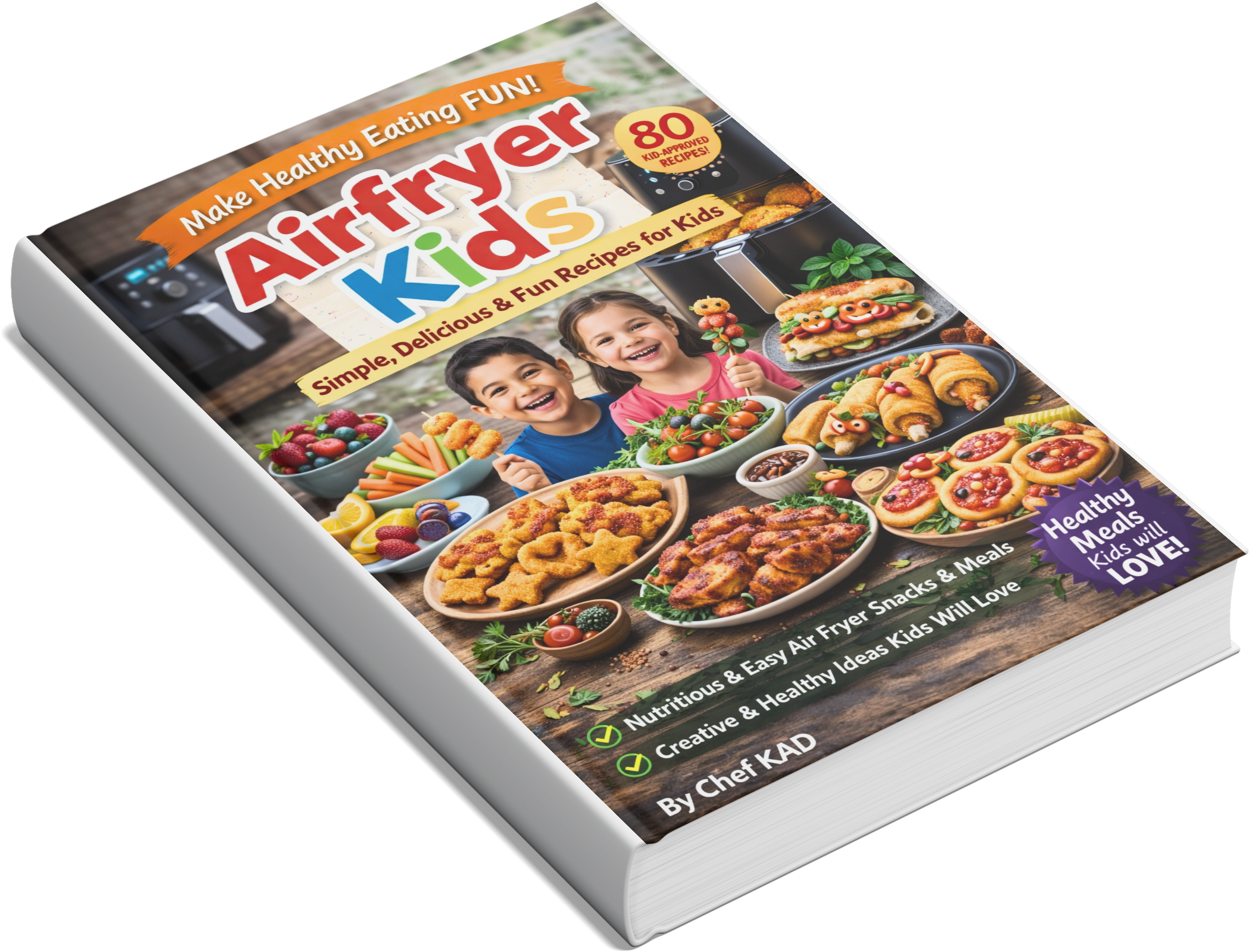80 Recipes Airfryer Kids